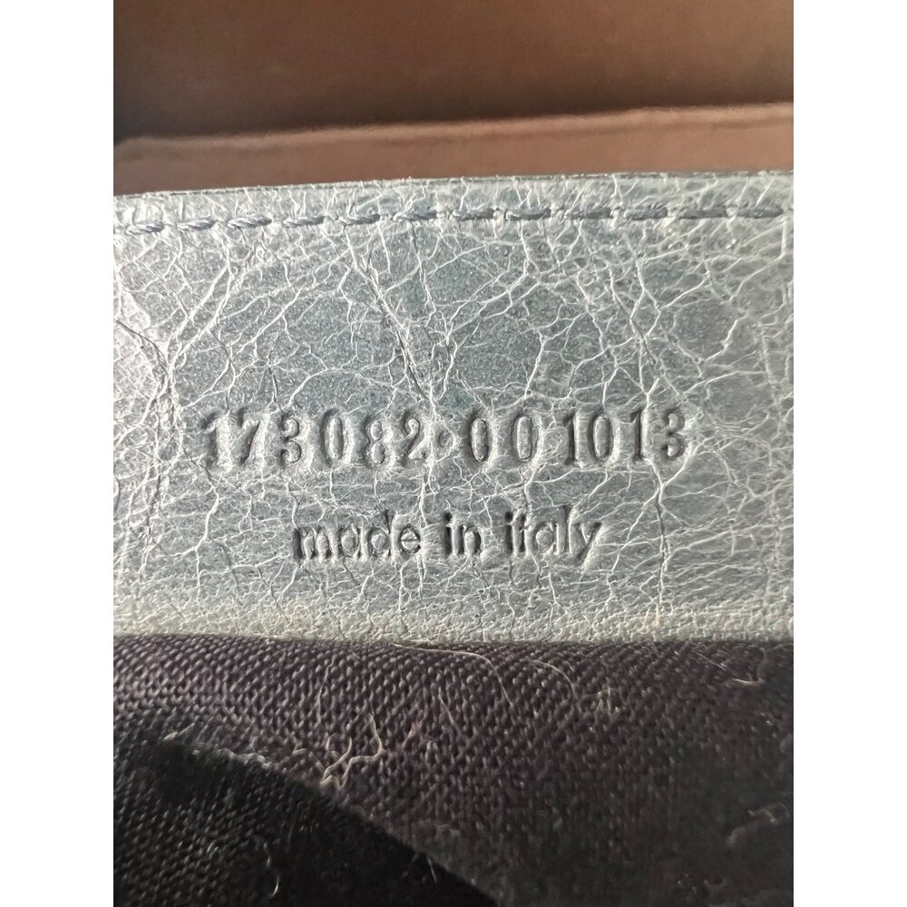Balenciaga Blue Leather City Bag - Picture 10 of 10